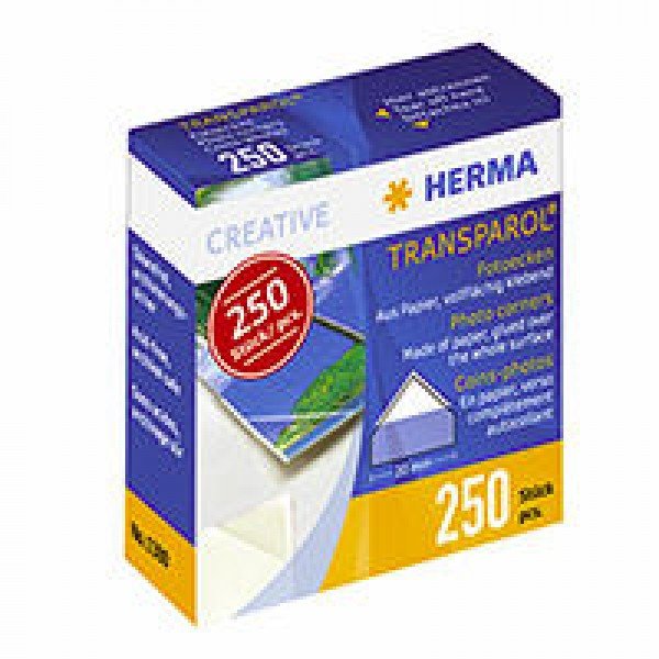 Herma Herma Photocorners Self Adhesive, Approx. 250 corners