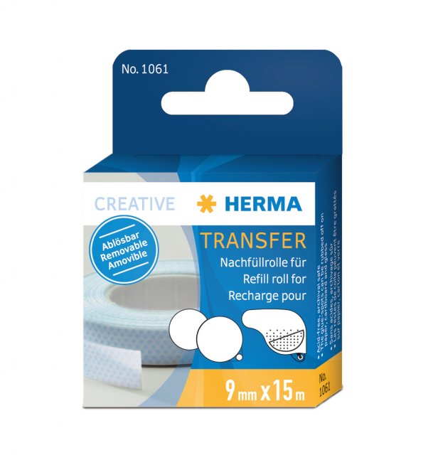 Herma Herma Glue Transfer Refill pack, removable, 15m