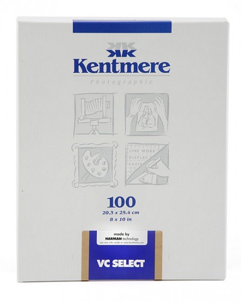 Kentmere Kentmere VC Select Glossy, 8 x 10in, Pack of 100