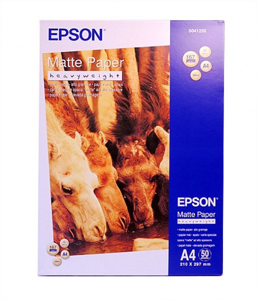 Epson Epson SO41256, Matte Paper Heavyweight, A4, Pack of 50