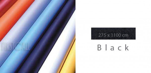 Lastolite Lastolite Paper Roll, Black, 2.75 x 11m