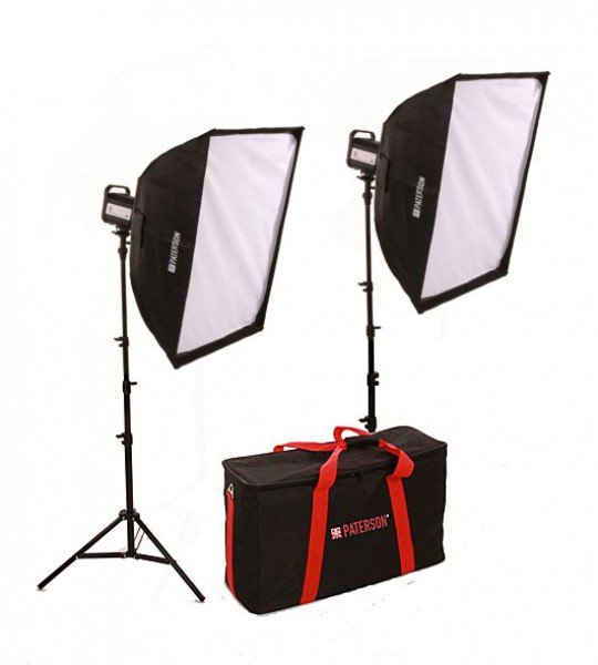 Paterson Paterson LIT111 Fluorescent Softbox/Softbox Kit