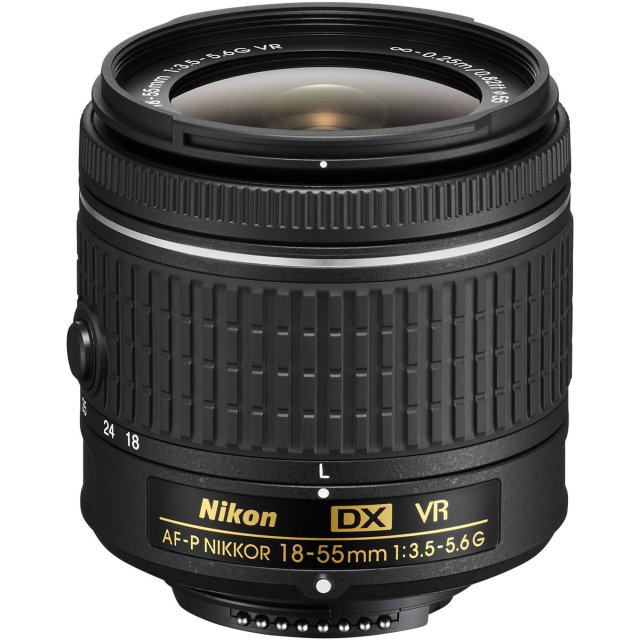 Nikon Nikon 18-55mm f/3.5-5.6G AF-P VR DX NIKKOR lens
