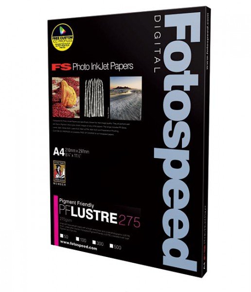 Fotospeed Fotospeed Pigment Friendly Lustre 275, A4, Pack of 500