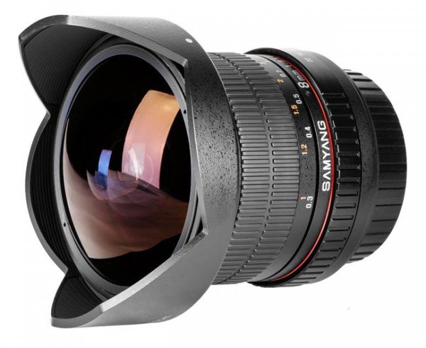 Samyang Samyang 8mm f/3.5 Aspherical IF MC Fisheye CS II Canon