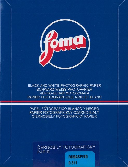 Foma Foma Fomaspeed C311, Hard (Gd 4) Glossy,  9.5 x 12, Pack 25