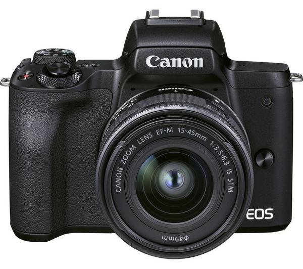 Canon Canon EOS M50 Mark II Digital Camera with EF-M 15-45mm IS Lens