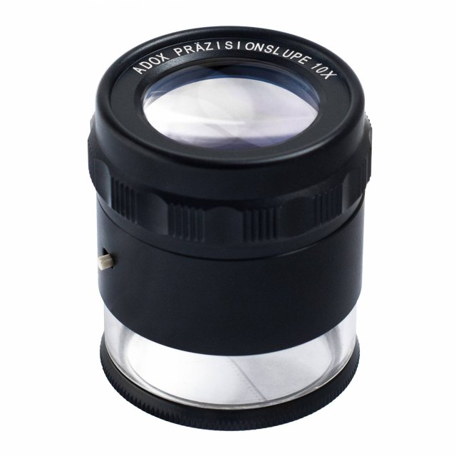 Adox Adox Film Magnifier 10x Precision Illuminated Loupe