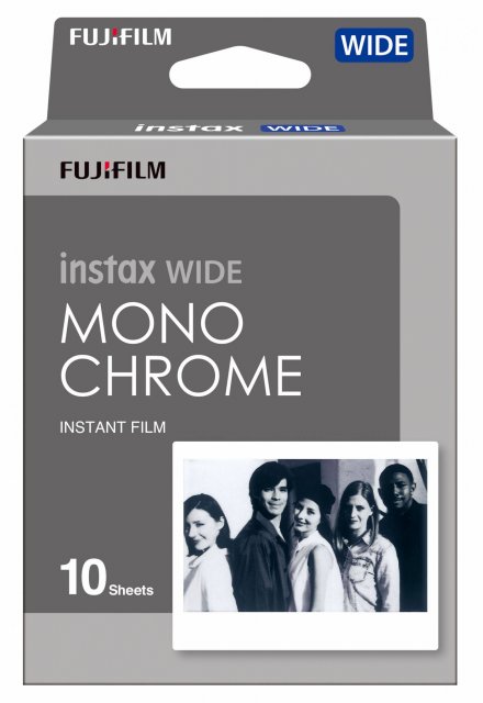 Fujifilm Fujifilm Instax Wide Monochrome WW1 ISO 800, 10 sheets