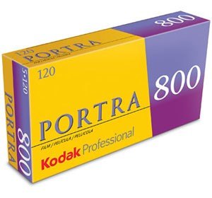 Kodak Kodak Portra 800 120, ISO 800, Pack of 5