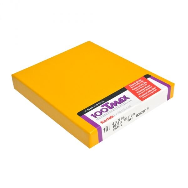 Kodak Kodak TMax Pro, 4 x 5in,  ISO 100, 10 sheets
