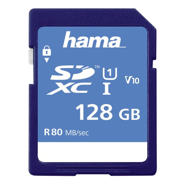 Hama Hama 128GB SDXC Memory Card, UHS-1, class 10 (300x)