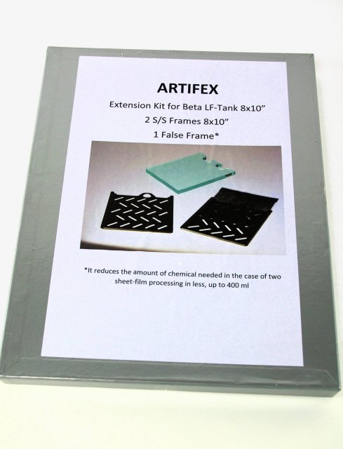 Firstcall Firstcall Artifex S/Film Developing Tank, 8 x 10-inch, Extension Kit