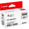 Canon Ink Jet Cartridge PFI-1000PGY, Photo Grey