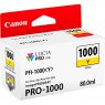 Canon Ink Jet Cartridge PFI-1000Y, Yellow