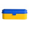 Reto Reto Kodak Classic Metal 35mm Film Case, Yellow/Blue Lid