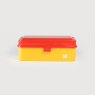 Reto Kodak Classic Metal 120 / 35mm Film Case, Yellow/Red Lid