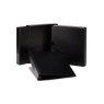 Kenro Slipcase and Ringbinder, 4 Ring, Black