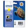 Epson Ink Jet Cartridge T1574, Turtle, Yellow