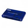 Hama 35in1 USB 2.0 Multicard Reader, blue