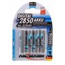 Ansmann Ni-MH 2850 mAh Rechargeable AA size, Pack of 4