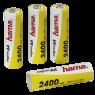 Hama Hama Ni-MH 2400 mAh Rechargeable AA, Pack of 4