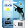 Epson Ink Jet Cartridge T7604 Killer Whale, Yellow