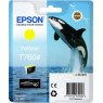 Epson Ink Jet Cartridge T7604 Killer Whale, Yellow - Clearance - Expired 2024