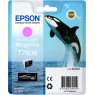 Epson Ink Jet Cartridge T7606 Killer Whale, Vivid Light Magenta