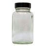 Firstcall Chemical Clear Glass Powder Jar, 120ml