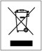 Crossed Out Wheeled Bin Logo